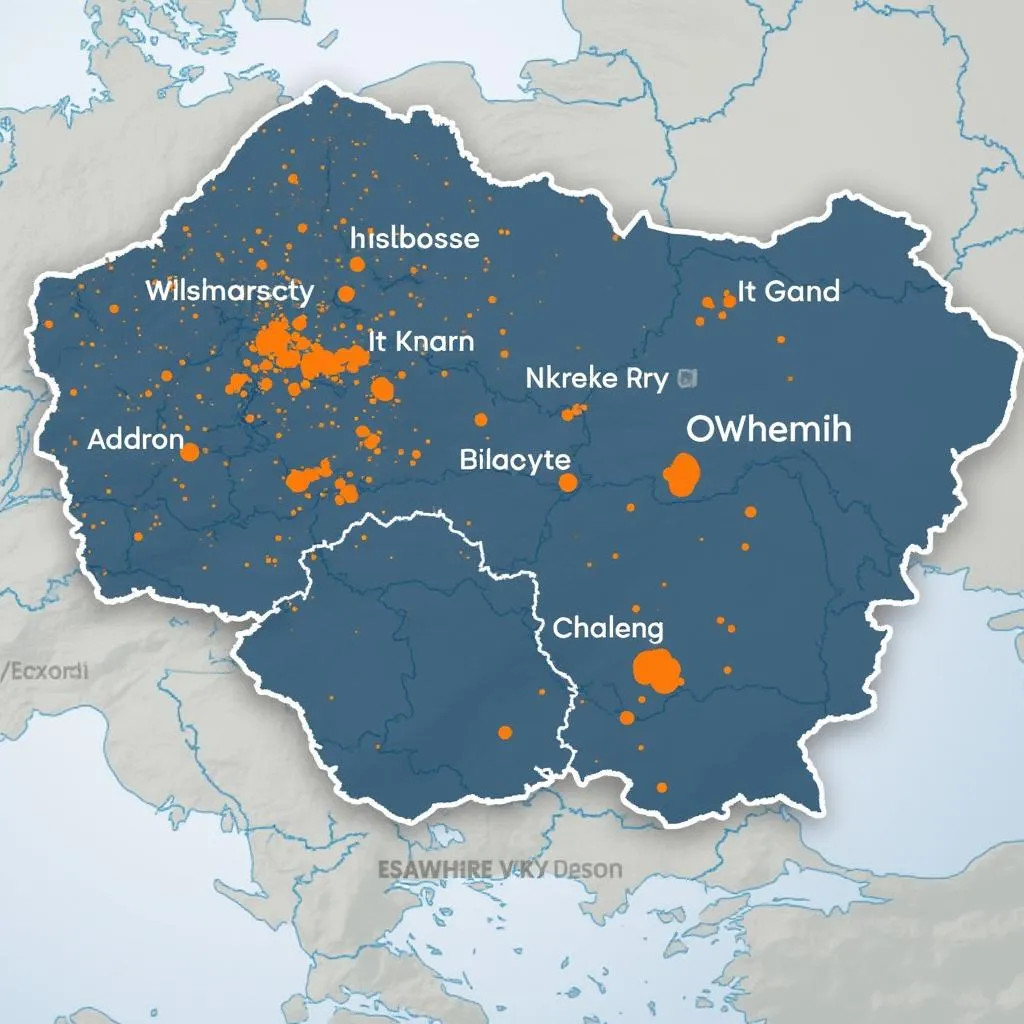 Mapa sídla spoločnosti